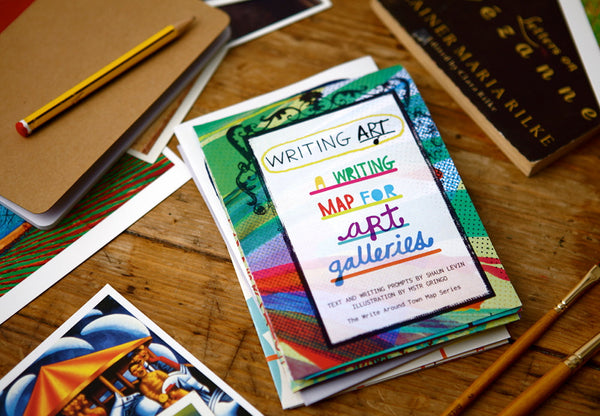Writing Map with Creative Writing Prompts