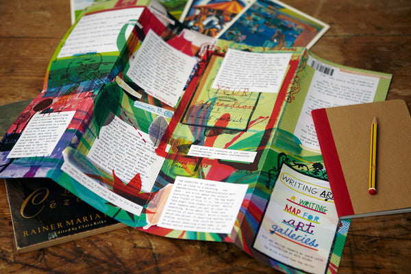 Writing Prompt Map Writing Art: A Writing Map for Art Galleries – Writing Maps: Creative ...