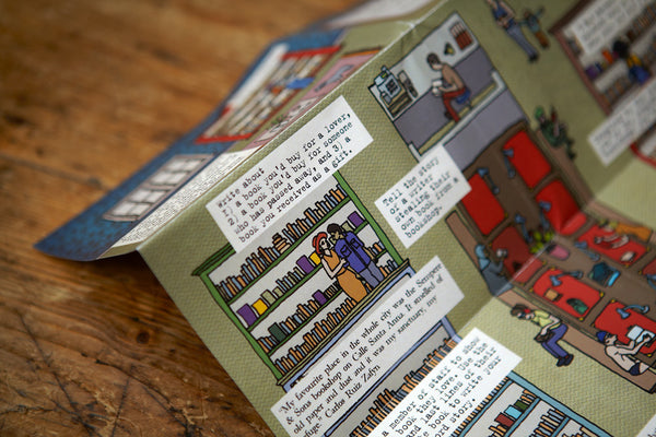 Writing Map with Creative Writing Prompts