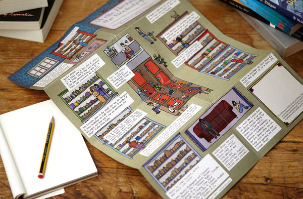Writing Map with Creative Writing Prompts