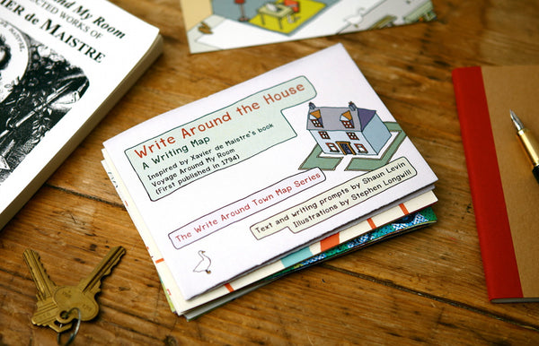 Writing Map with Creative Writing Prompts