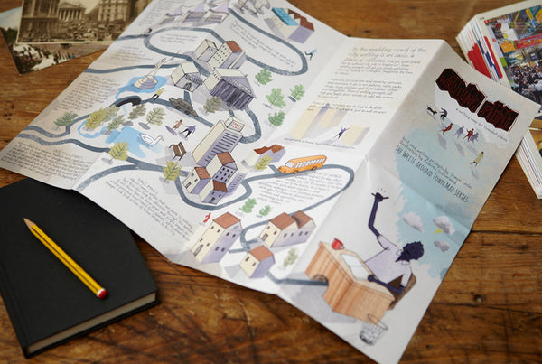 Writing Map with Creative Writing Prompts