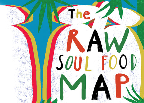 The Raw Soul Food Map: A Stress-Free Introduction to a Healthier Life