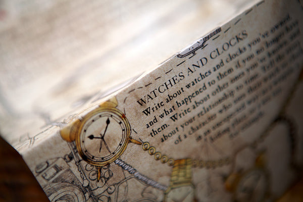 Writing Map with Creative Writing Prompts