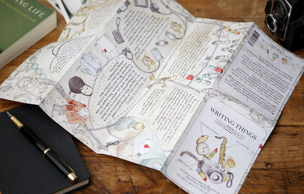 Writing Map with Creative Writing Prompts