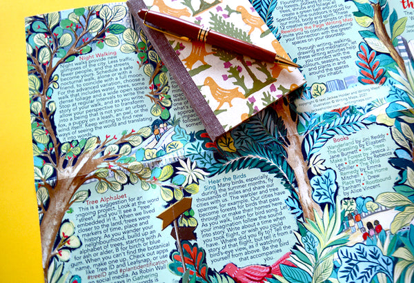 Rewilding the Page: The Urban Forest Writing Map
