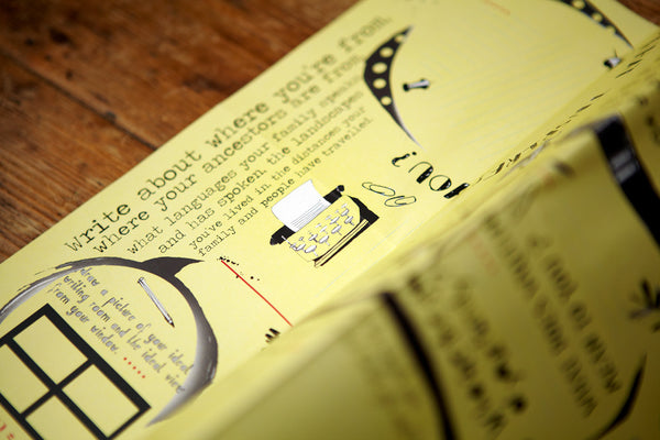 Writing Map with Creative Writing Prompts